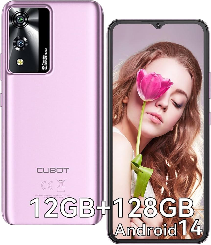 CUBOT A10 Smartphone Android 14, 12GB + 128GB / 1 TB, 6.56 Pollici